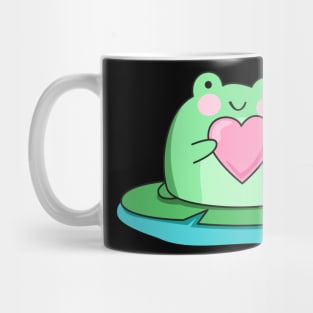 Cute frog cartoon drawing Mug